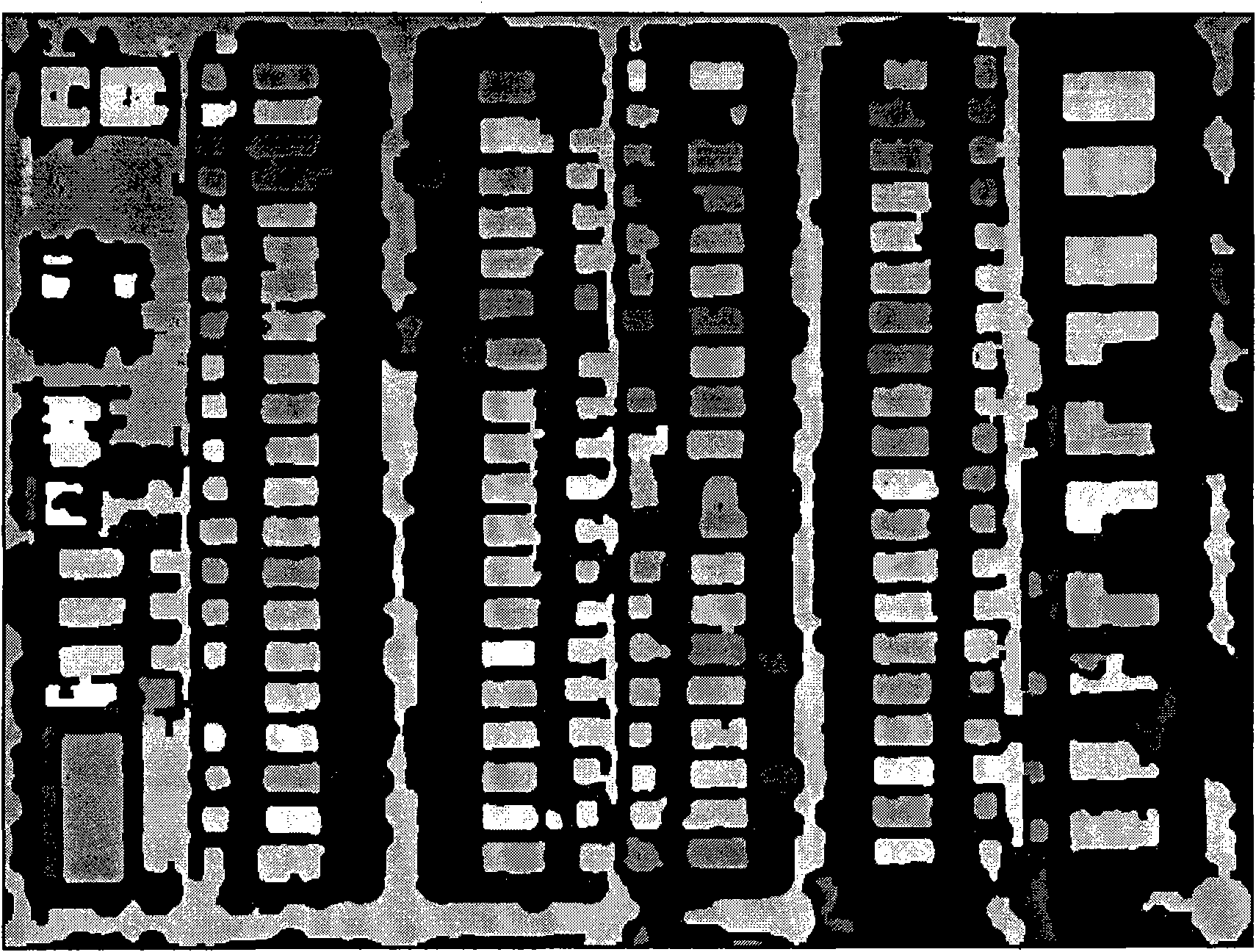 Identification method of remote sensing image building