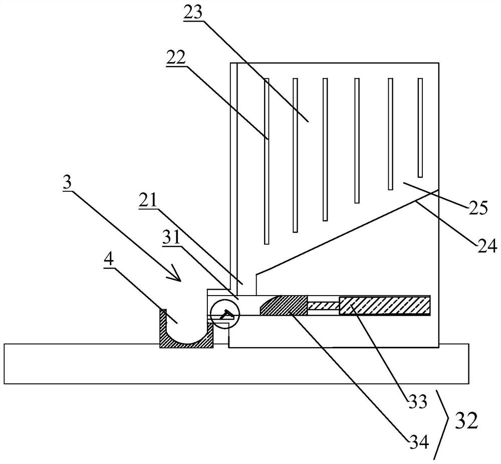 Chinese yam slicing machine and Chinese yam slicing mode