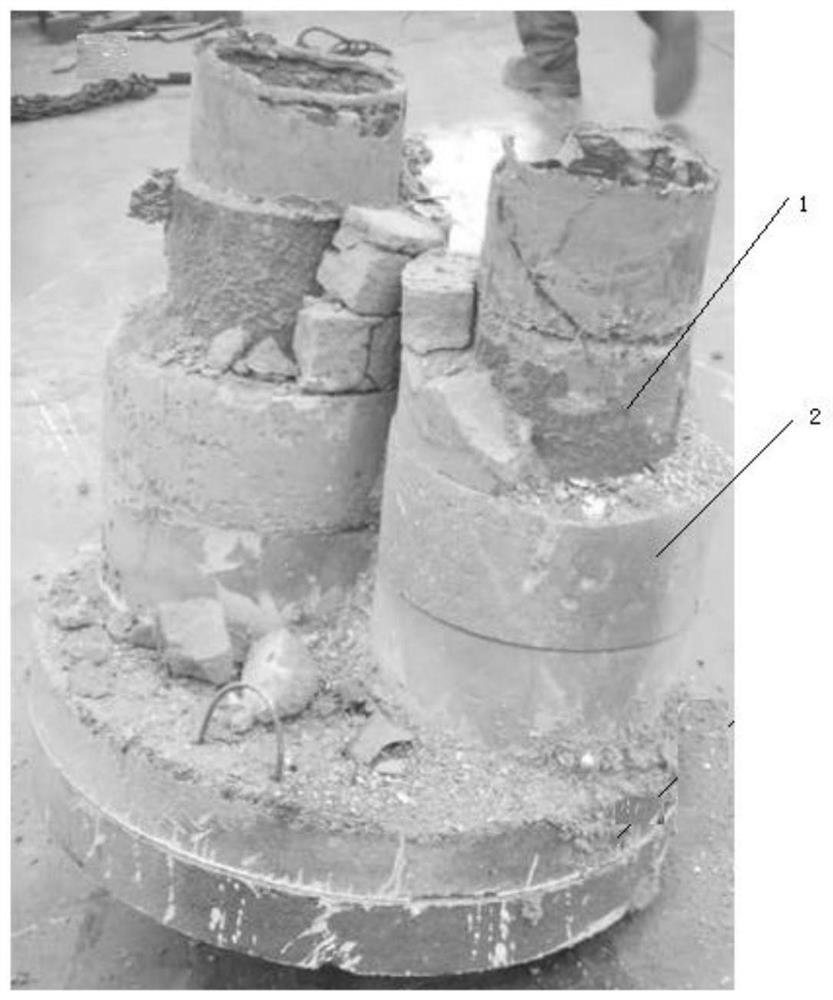 Coating for inner surface of sand mold of high-temperature alloy mold casting and using method