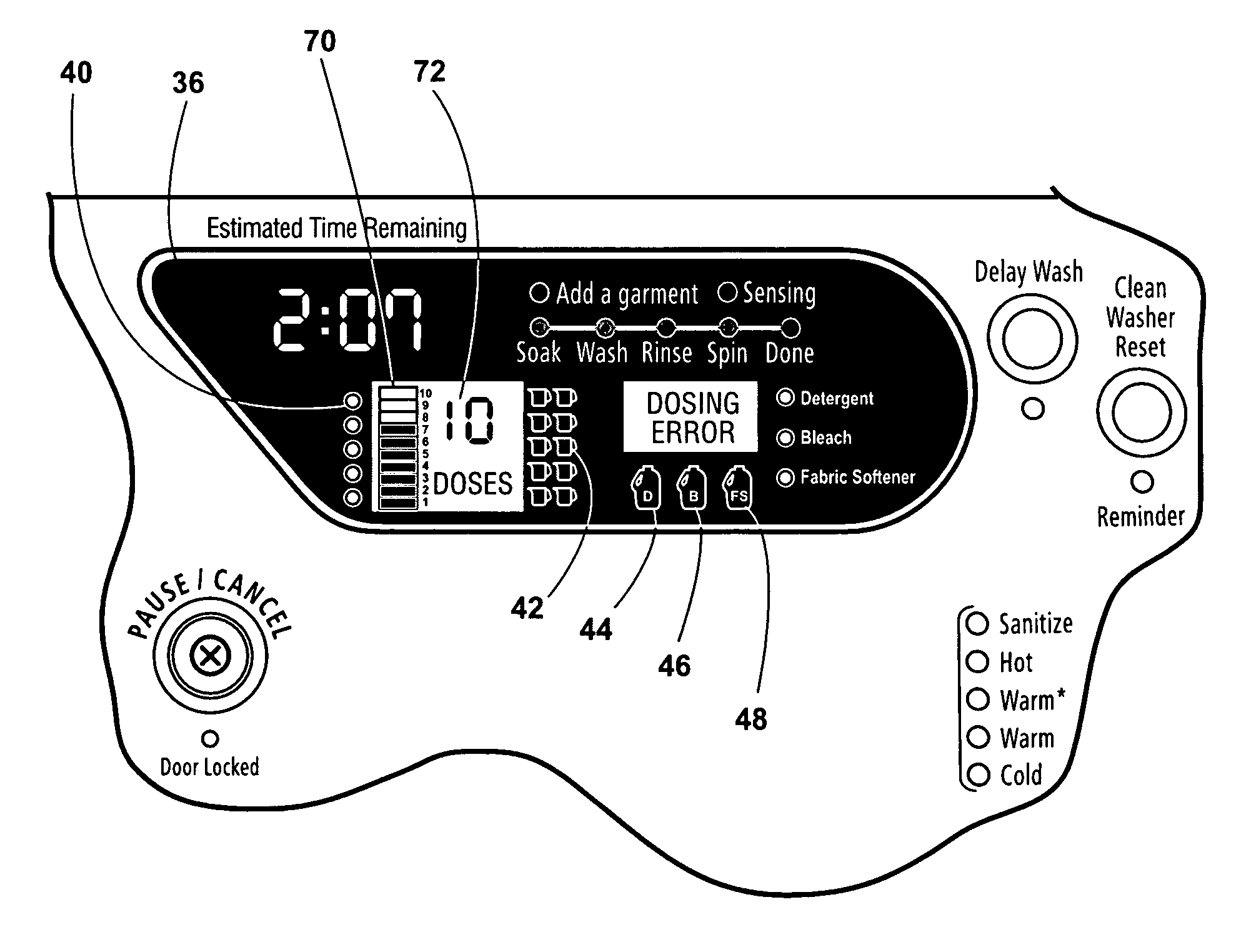 Method of indicating operational information for a bulk dispensing system