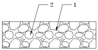 Preparation method for aerogel composite glass