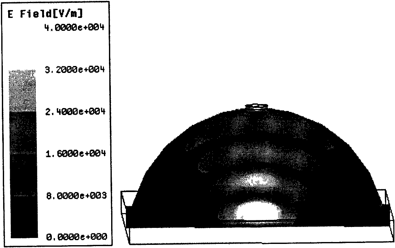 Microwave plasma resonant cavity used for depositing diamond film