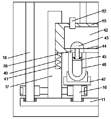 Sampling device for detecting content of azithromycin medicine components