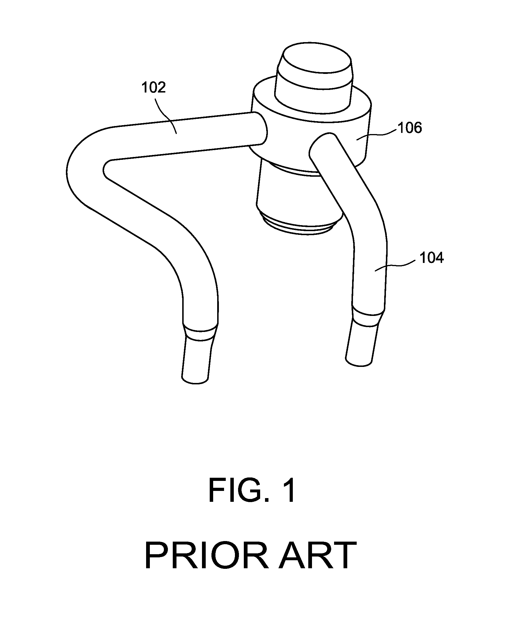 Compact cooling device for an internal combustion engine and method for manufacturing such a device