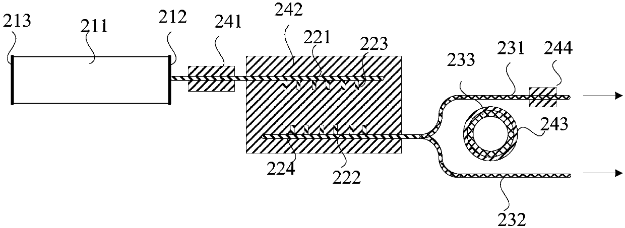 Tunable laser and laser transmitter