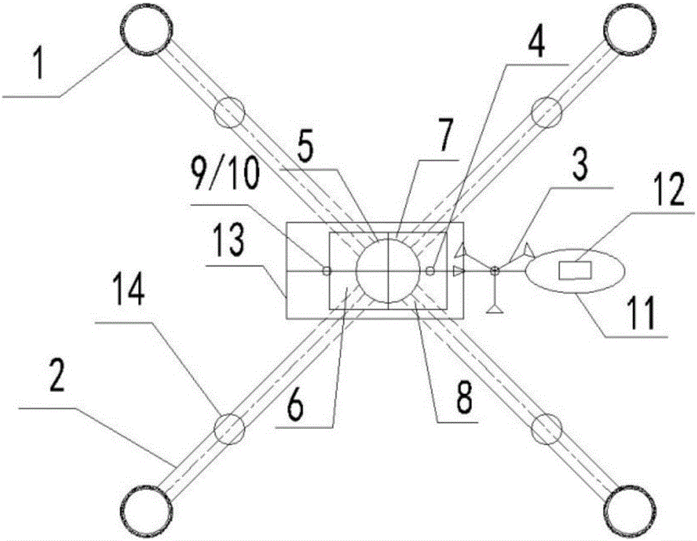 Jacket type hydrologic observation device