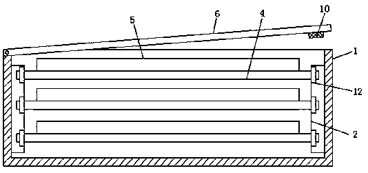 Box for transporting hardware