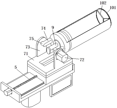 A device for measuring the density of silage