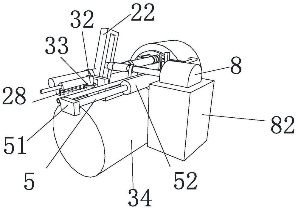 A cleaning machine for oil and flammable dust inside the bus duct