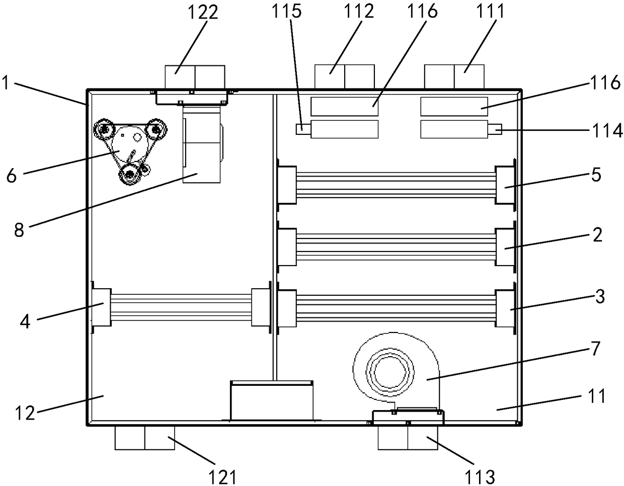 Fresh air dehumidifier