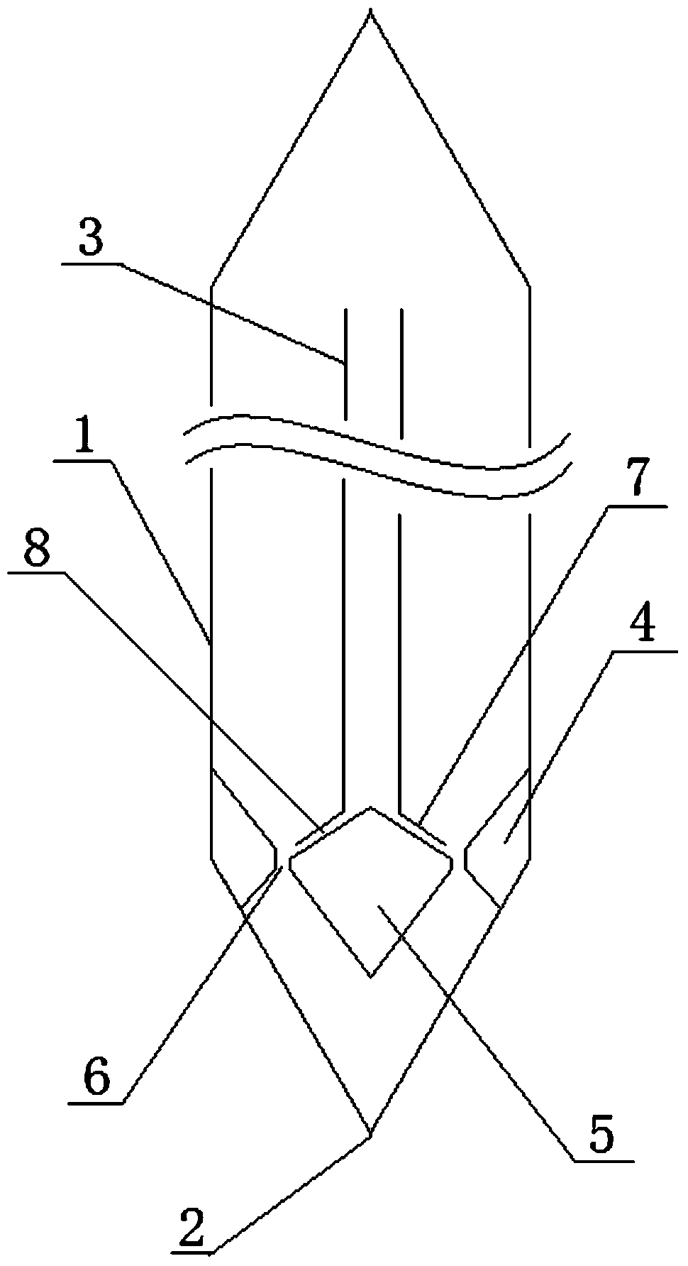 A suspended bed reactor and a method for realizing liquid phase self-circulation using the reactor