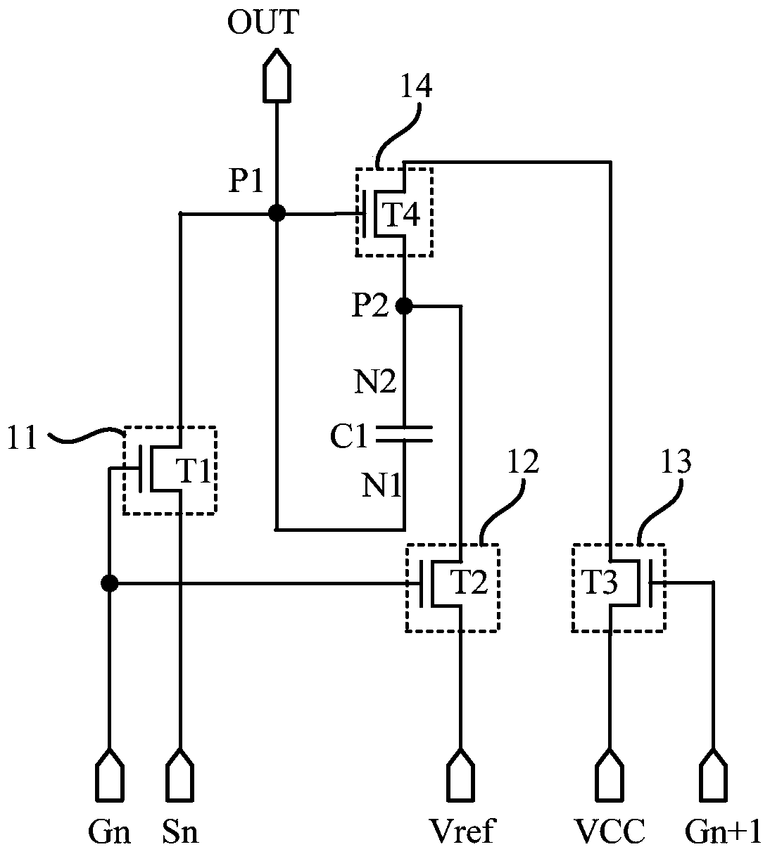 Driving circuit and driving method thereof, micro-fluidic substrate and micro-fluidic device