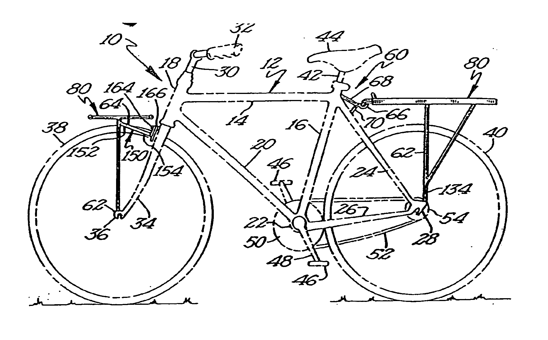 Quick release adapters for bicycle accessory mounting and quick tow mechanism for a bicycle frame