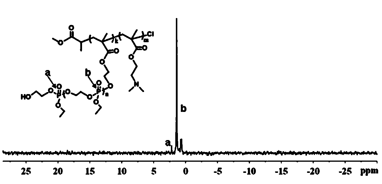 Cationic brush block copolymer and preparation method as well as application thereof