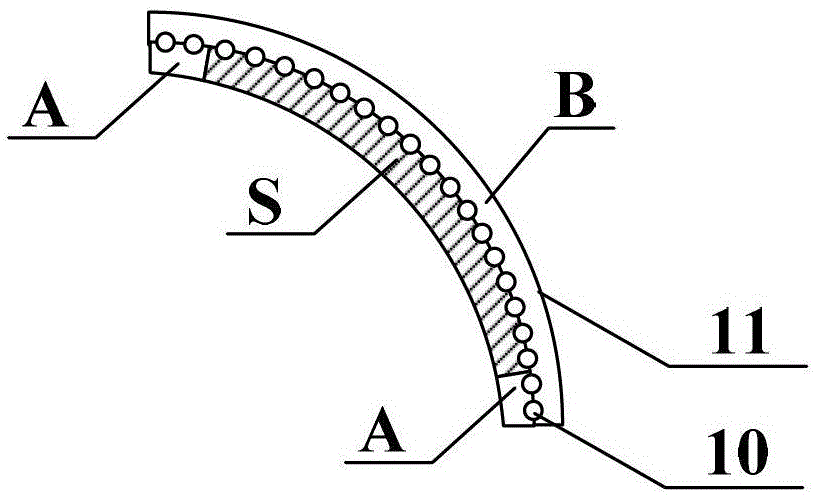 Cyclone Separator for Circulating Fluidized Bed Boiler with Wear-Resistant Target Area and Guide