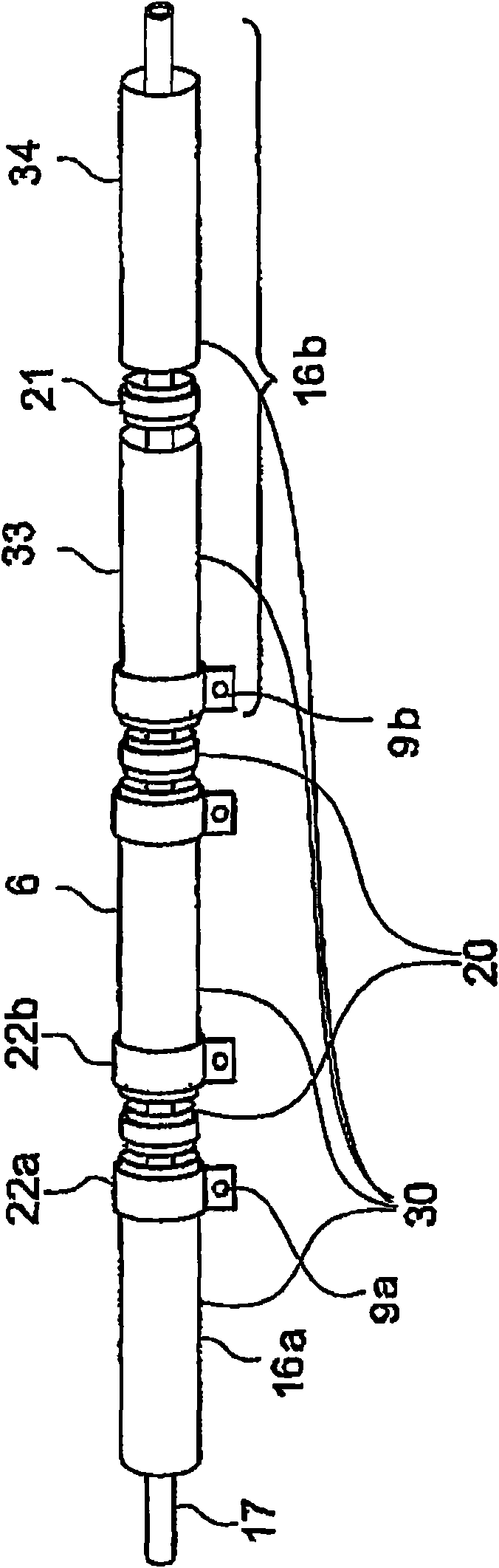 A modular energy storage device for a high voltage electrical power system