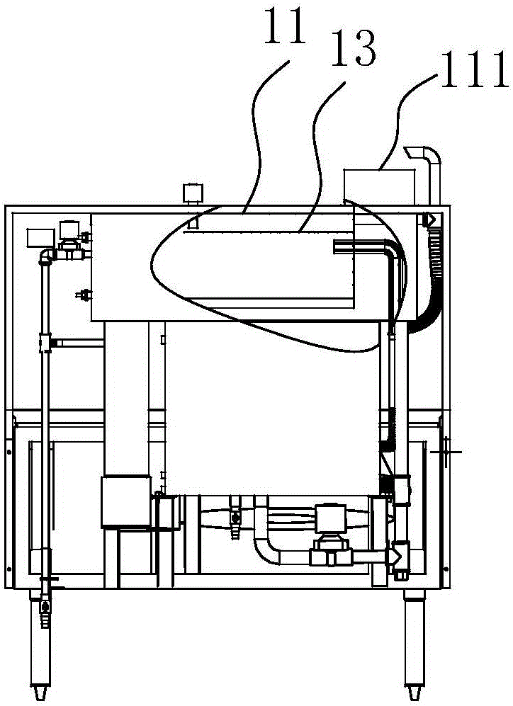 Stove with afterheat utilization function