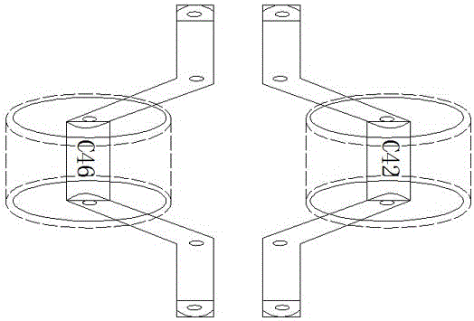 Simulation design method for AC coupling capacitor reference plane