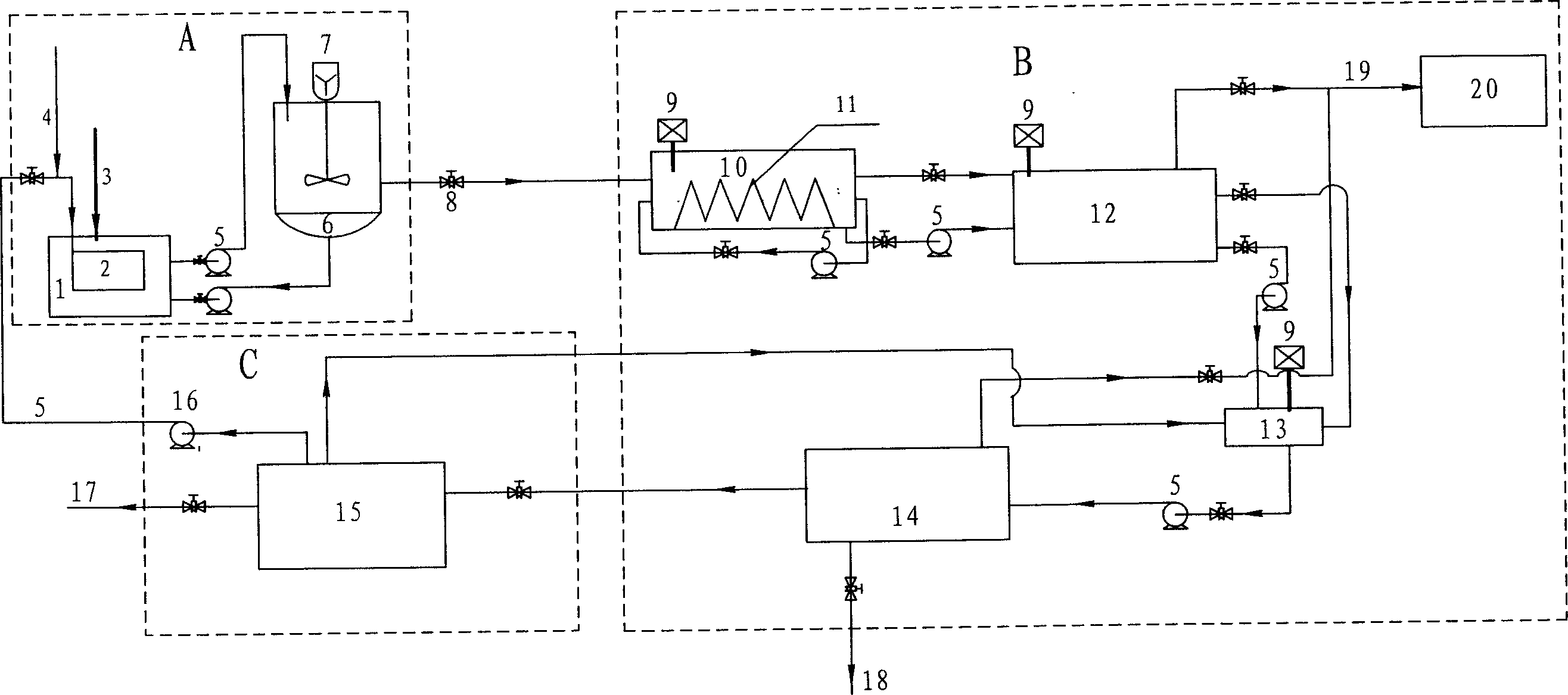 Process of flowing multistage chemical thermo-dynamic for cleaning mud oil-containing