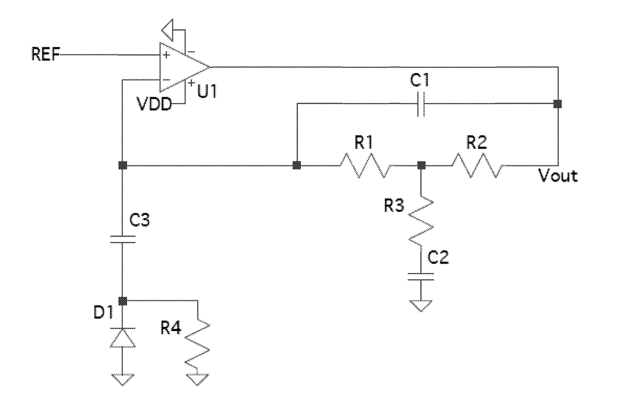 Light sensor readout system and method of converting light into electrical signals