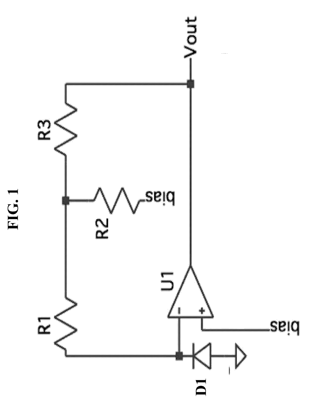 Light sensor readout system and method of converting light into electrical signals