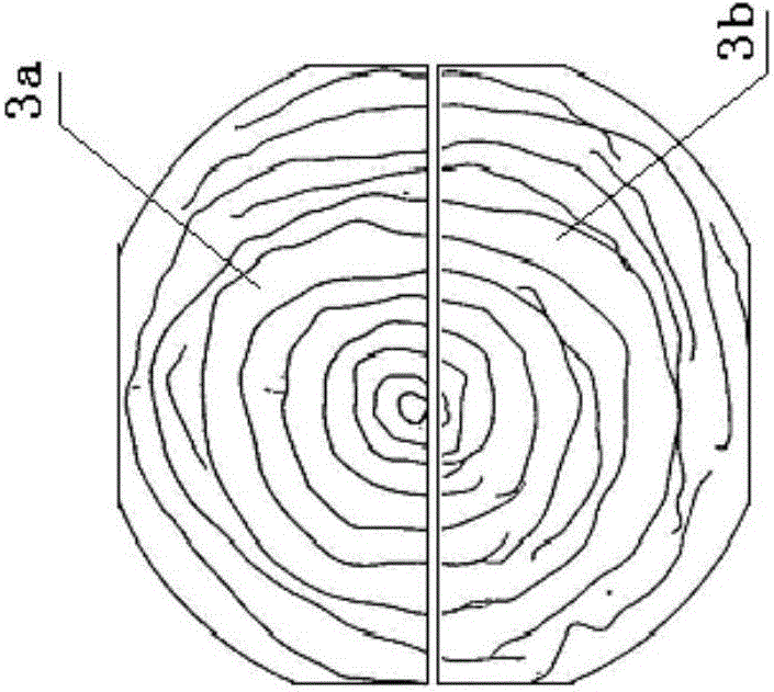 Plate material, solid wood composite floor base material and column material made from branch materials and round rod materials, and manufacturing method