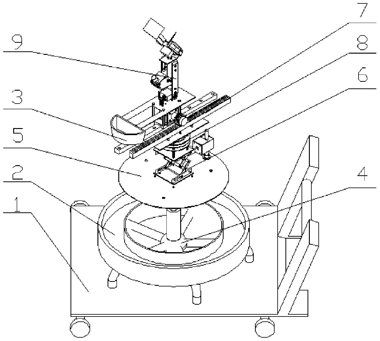 A kind of apple picking device and picking method thereof