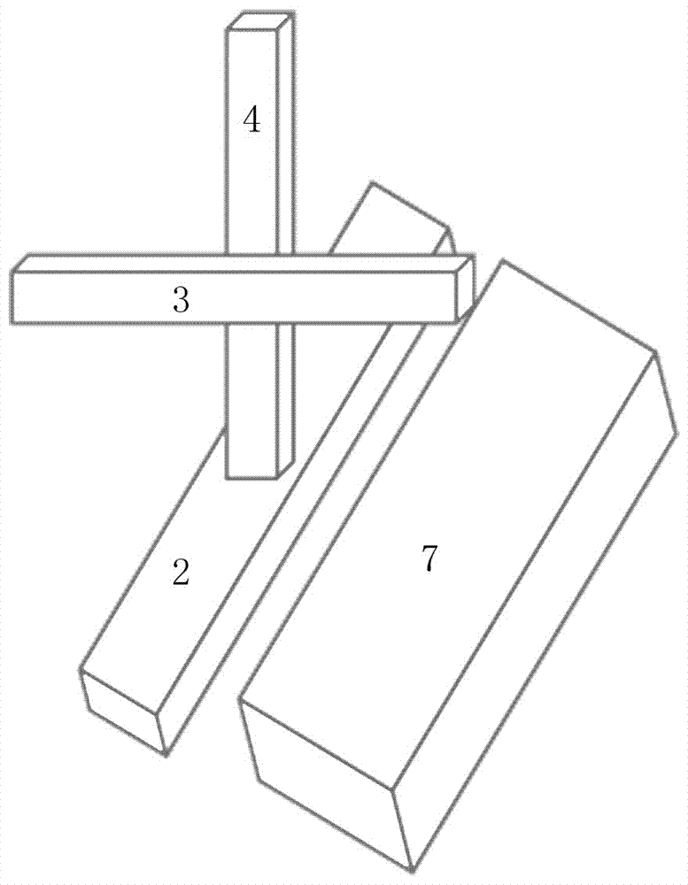 Aluminum alloy part surface paint removing treatment device and method