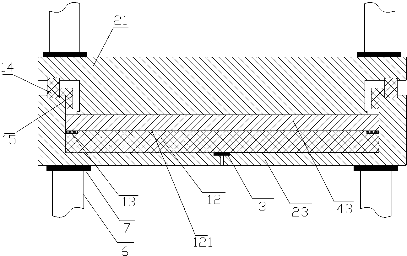 Pot type rubber support