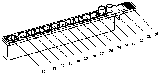 POCT full-automatic chemiluminiscence device based on active magnetic separation technology