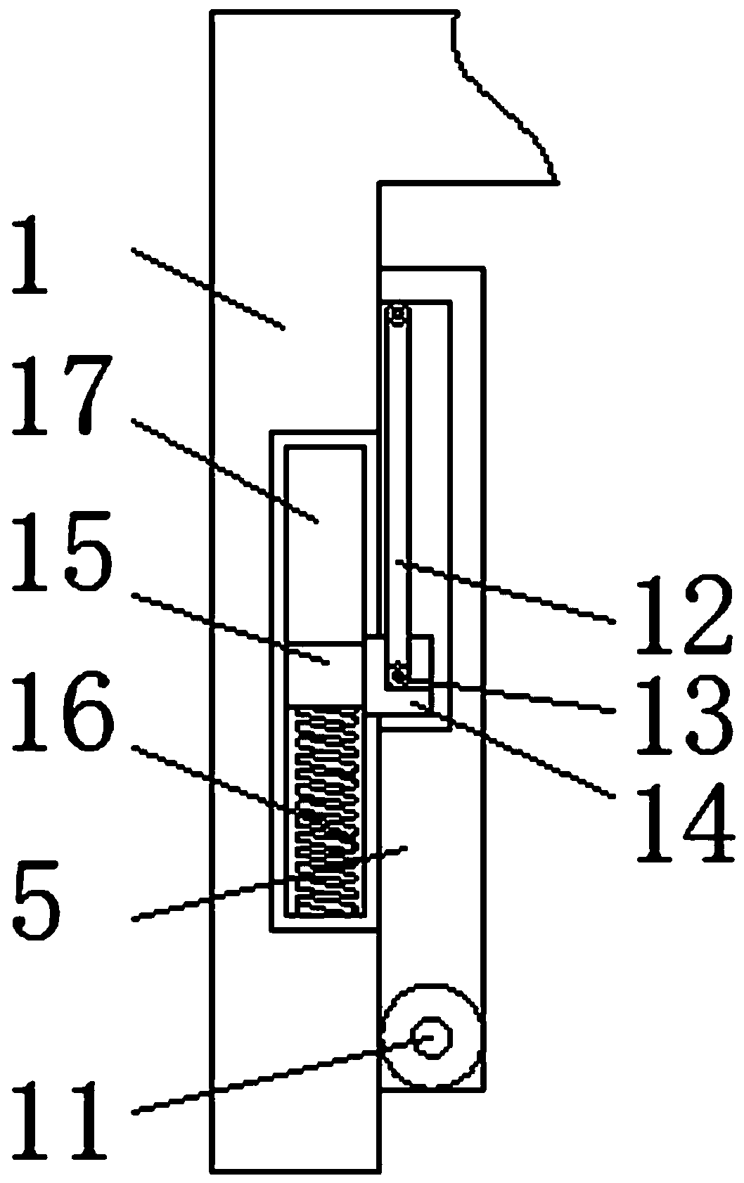 High-low voltage electrical equipment with ventilation and moisture-proof structure