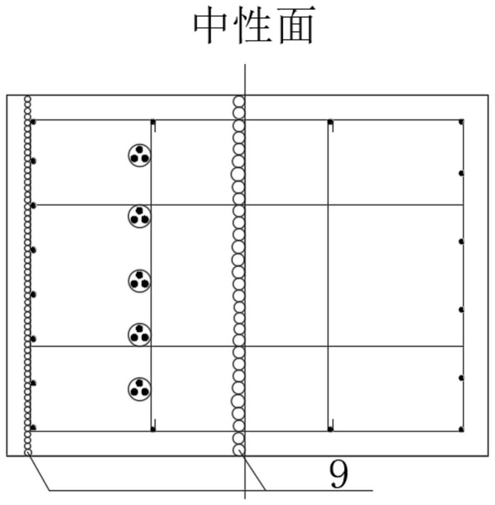 High-toughness functionally graded material slide-resistant pile and construction method