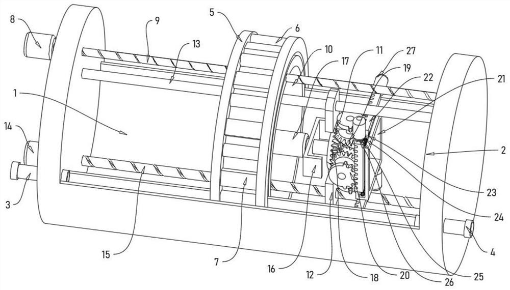 Asphalt laying device for road