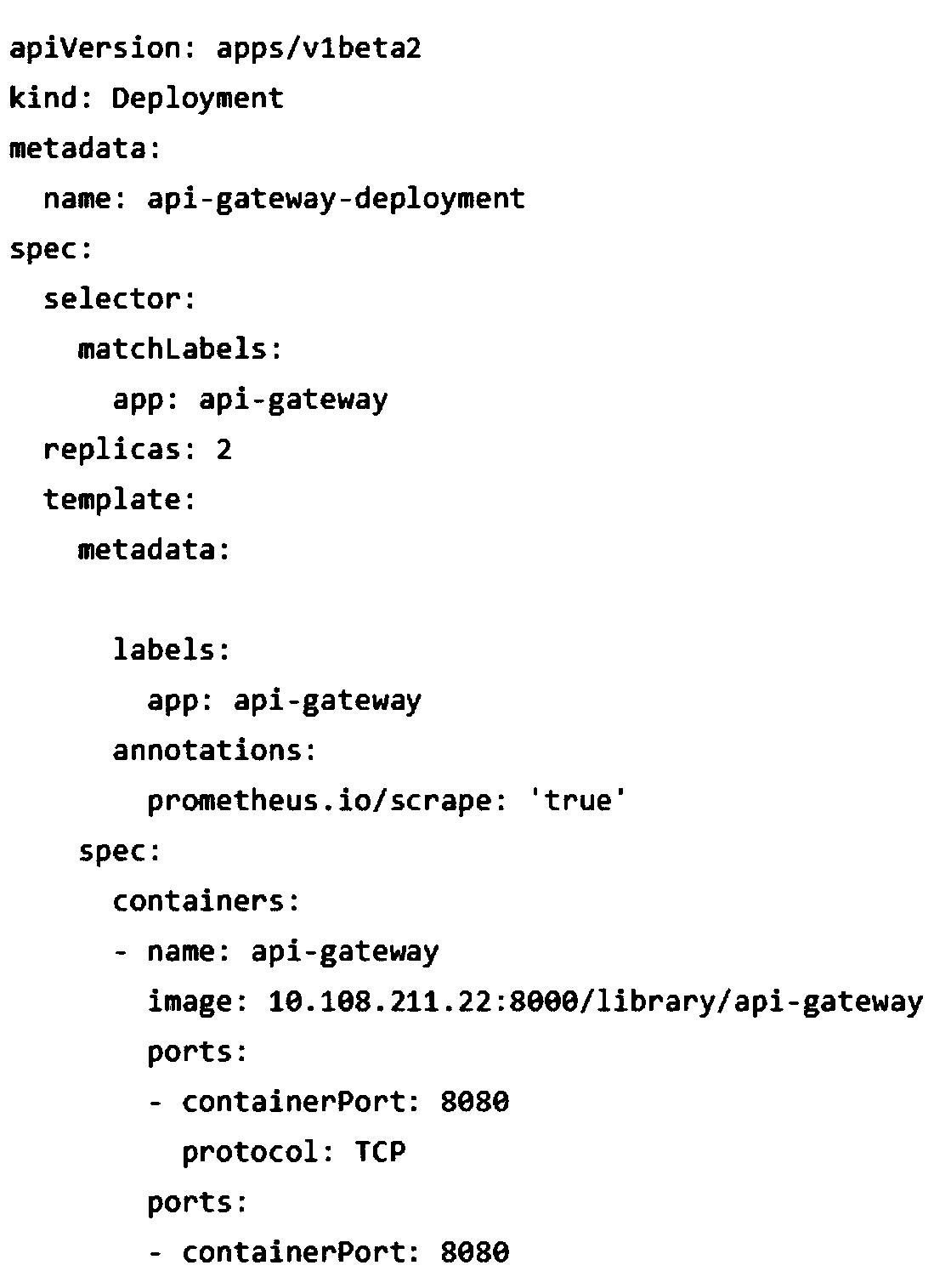 API Gateway automatic scaling method and device