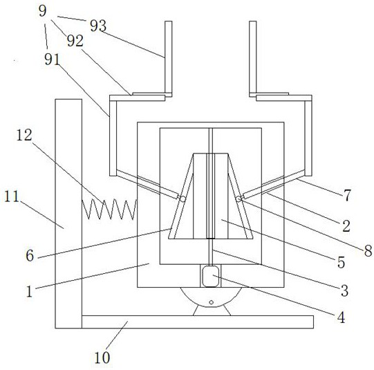 Automatic flaring device for round PVC pipes