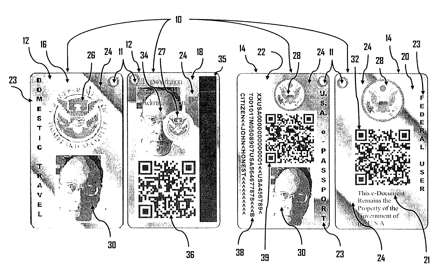 Multiface document