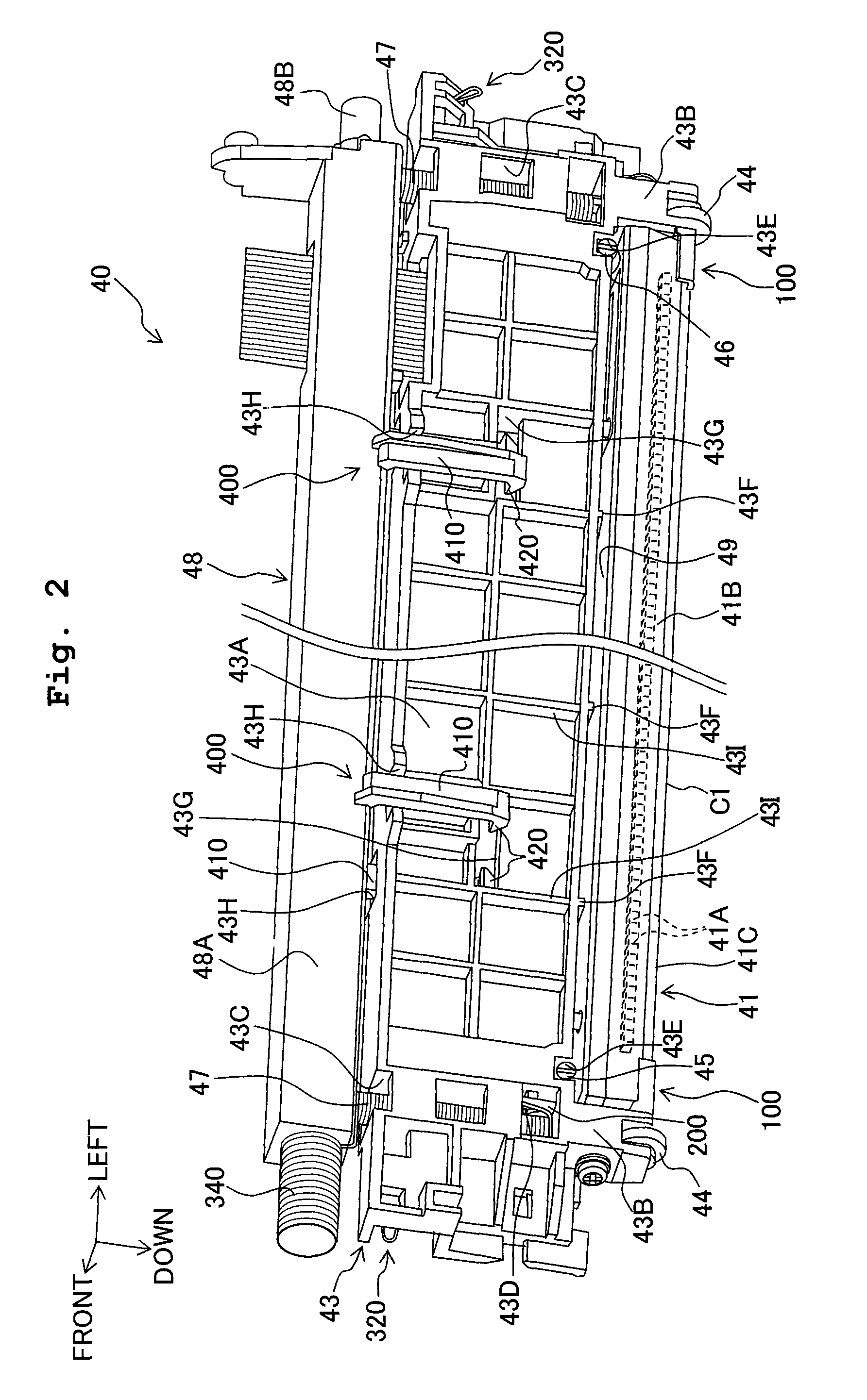 Exposure apparatus and image forming apparatus provided with the same