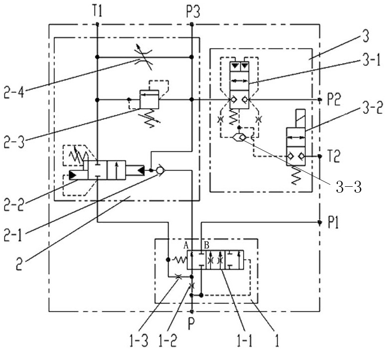 Energy accumulator liquid filling integrated valve