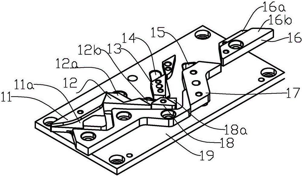 Glove machine needle selection system