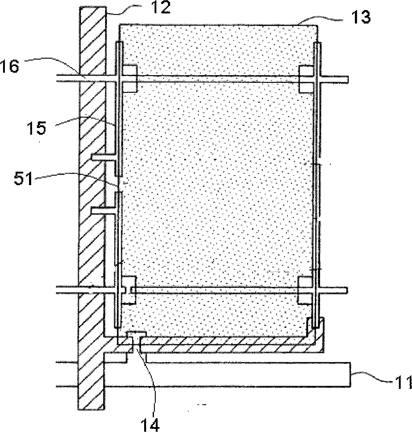 Liquid crystal display array base plate and patching method thereof