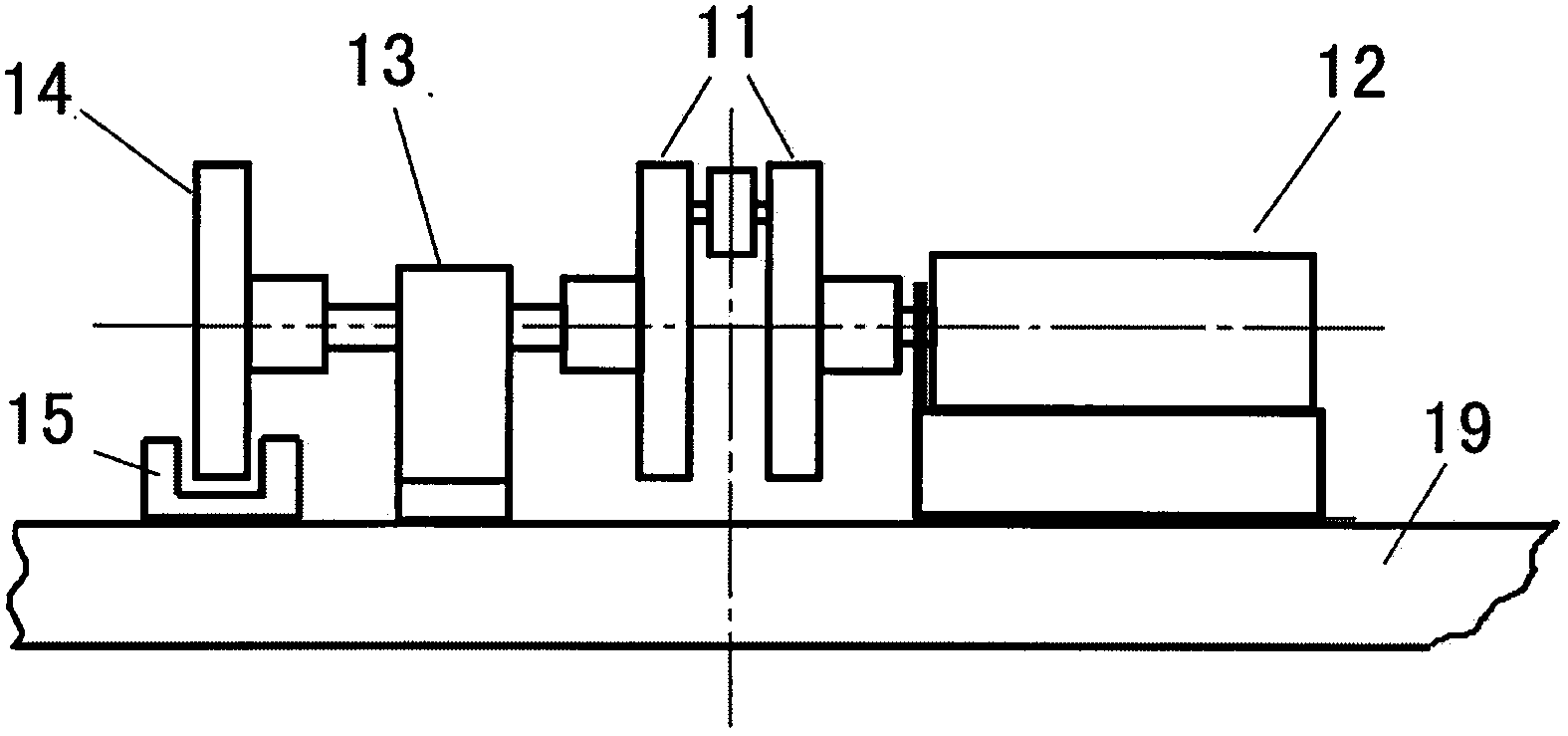 Forced-vibration damping pendulum