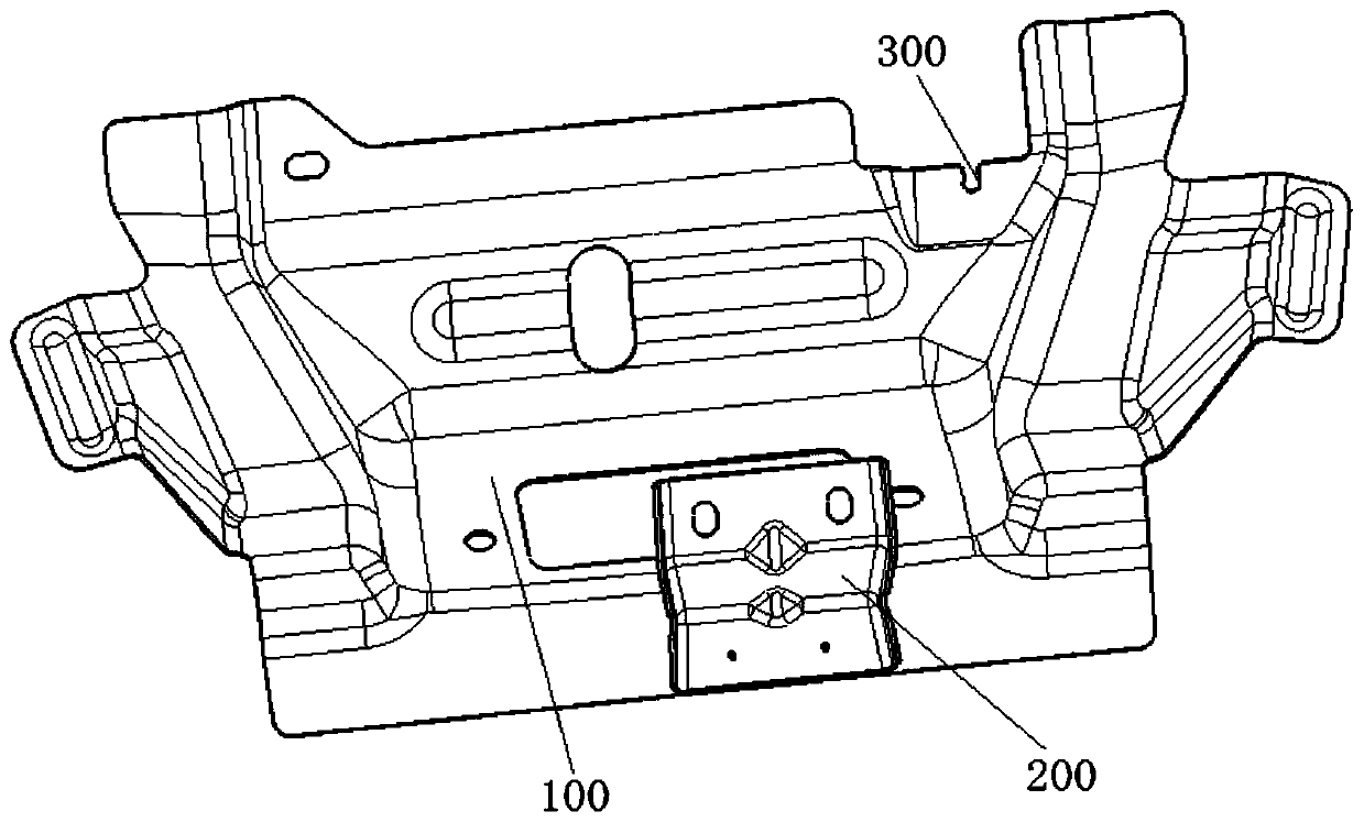 Multifunctional back door lock reinforcer, back door and automobile