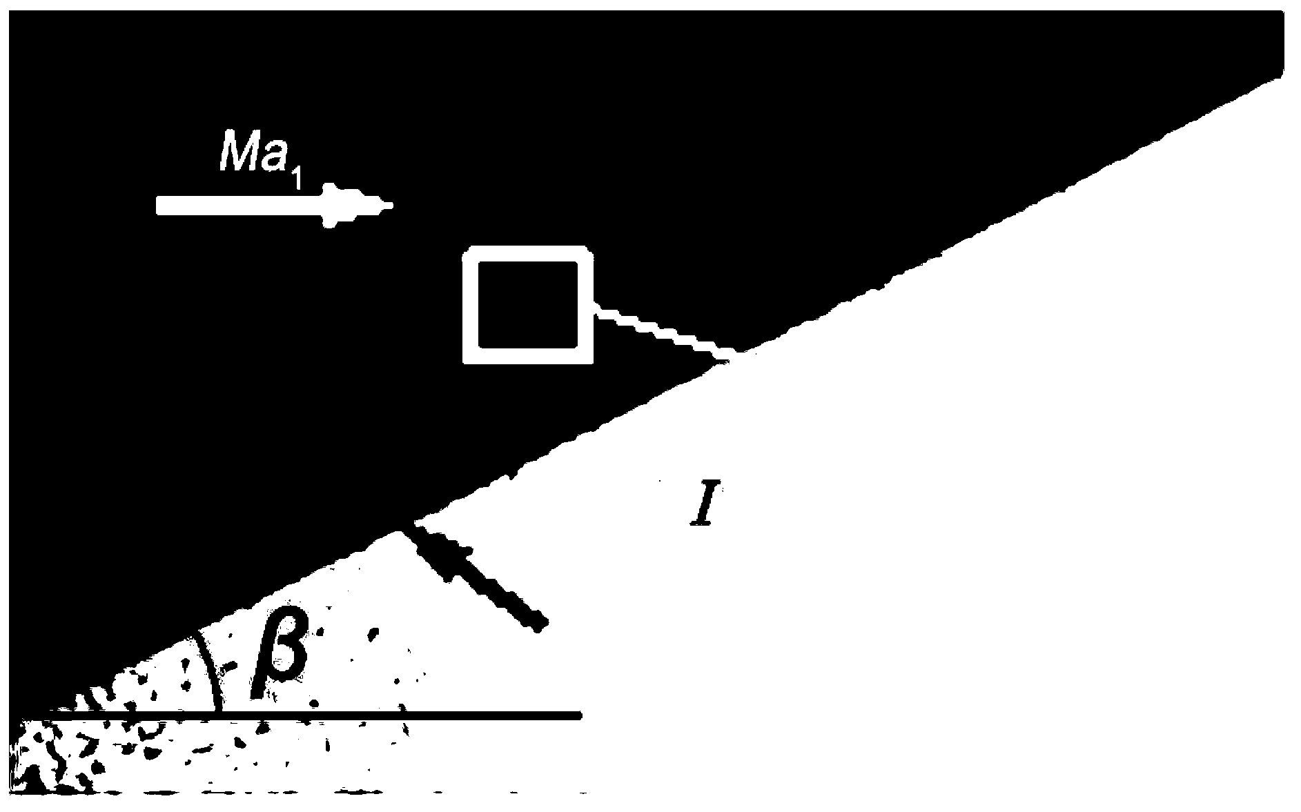 Method for calibrating and measuring supersonic flow field density field