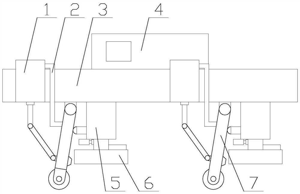 A dust-removing palletizer with strong adsorption