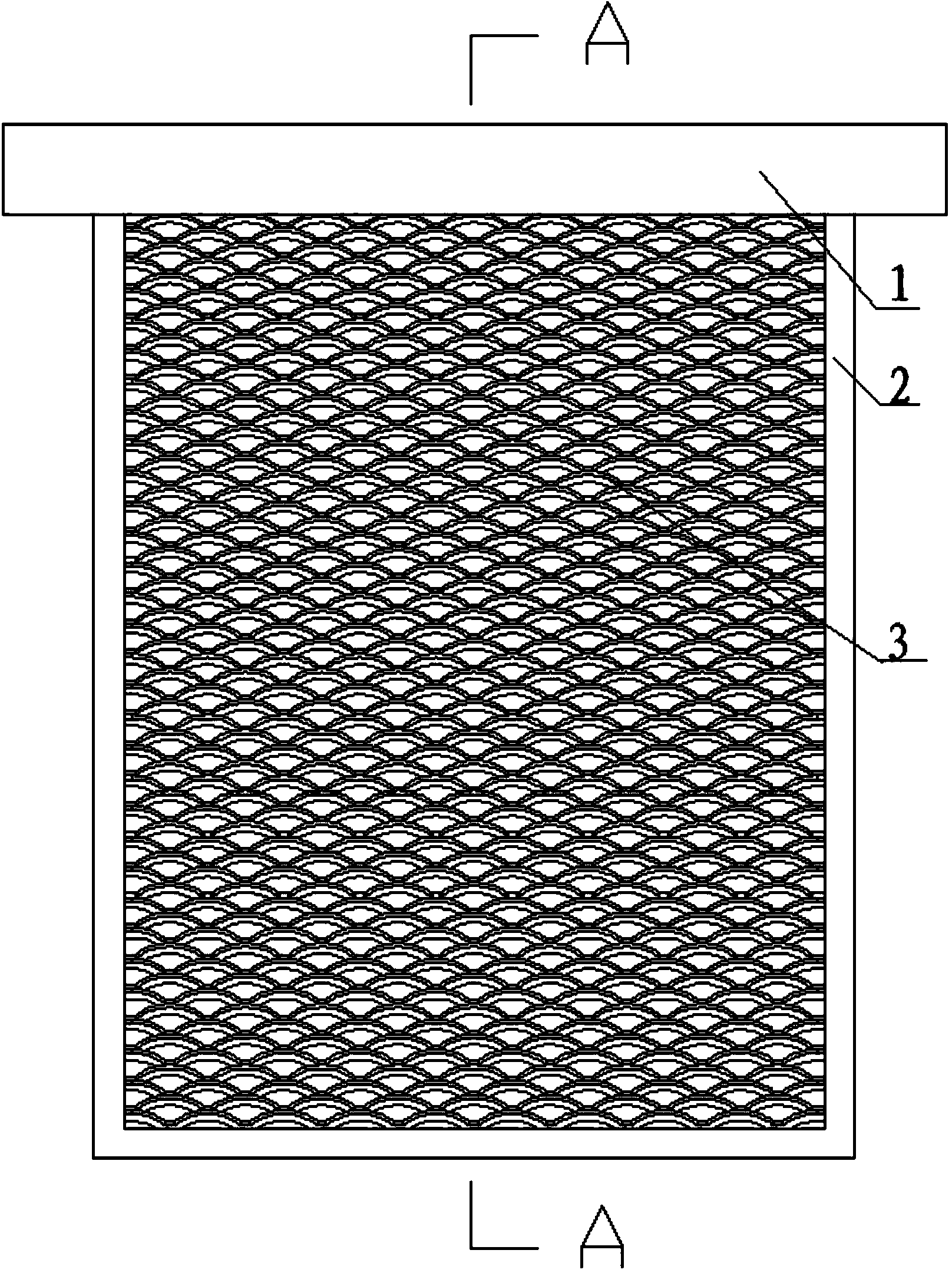 Solid scaly pulp electrolytic cathode device