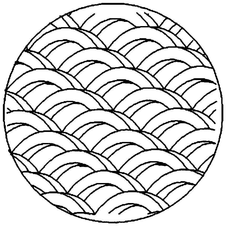 Solid scaly pulp electrolytic cathode device