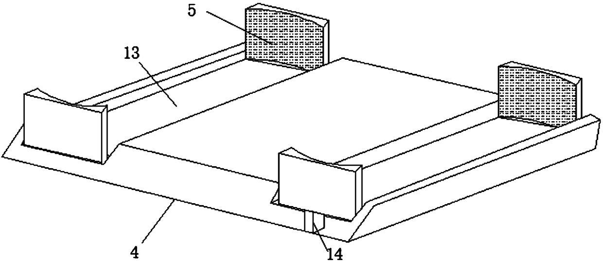 Environmental-friendly safety detection device for vertical circulating stereo garage