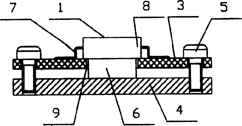 Light source module of power LED