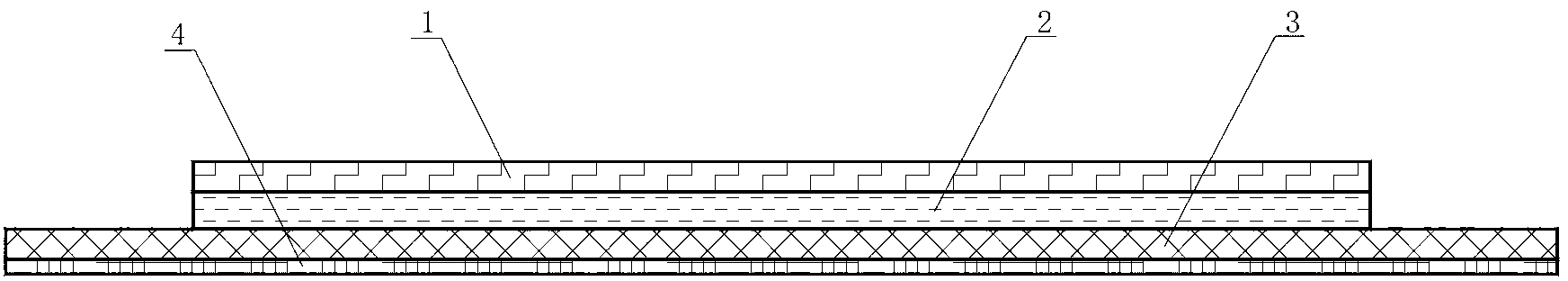 Method for preparing multi-layer composite functional surgical dressing