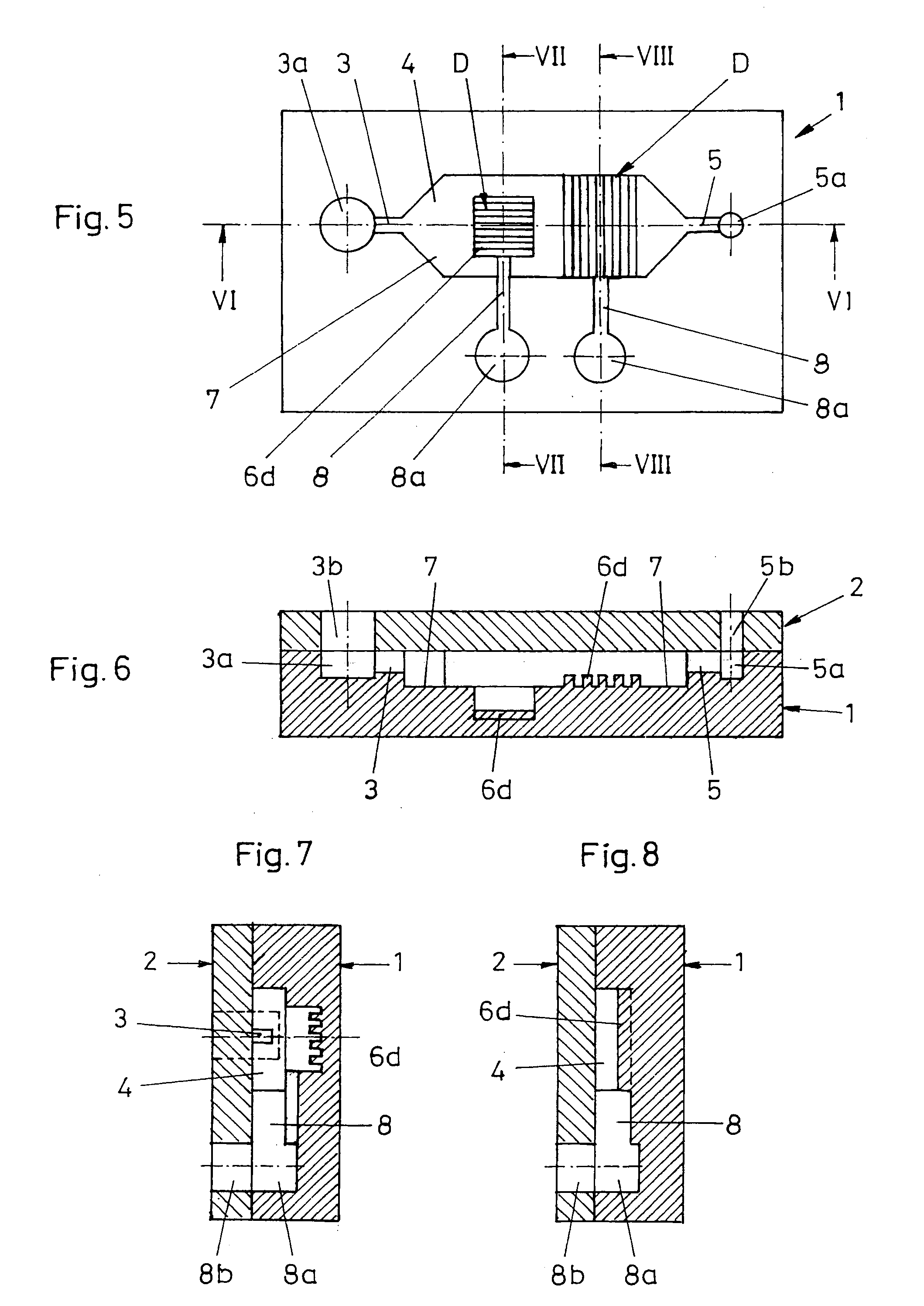 Device for the manipulation of limited quantities of liquids